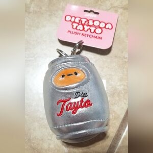 Smoko Diet Soda Tayto 3 Inch Plush Keychain